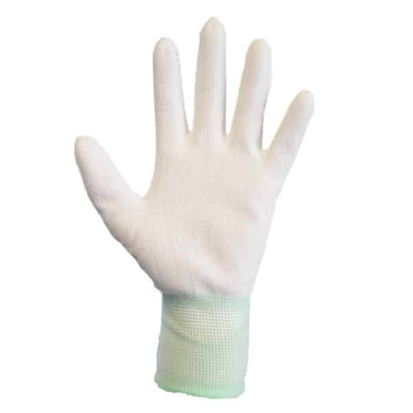 ESD-Handschuh mit beschichteter Handinnenfläche Elektronikfertigung